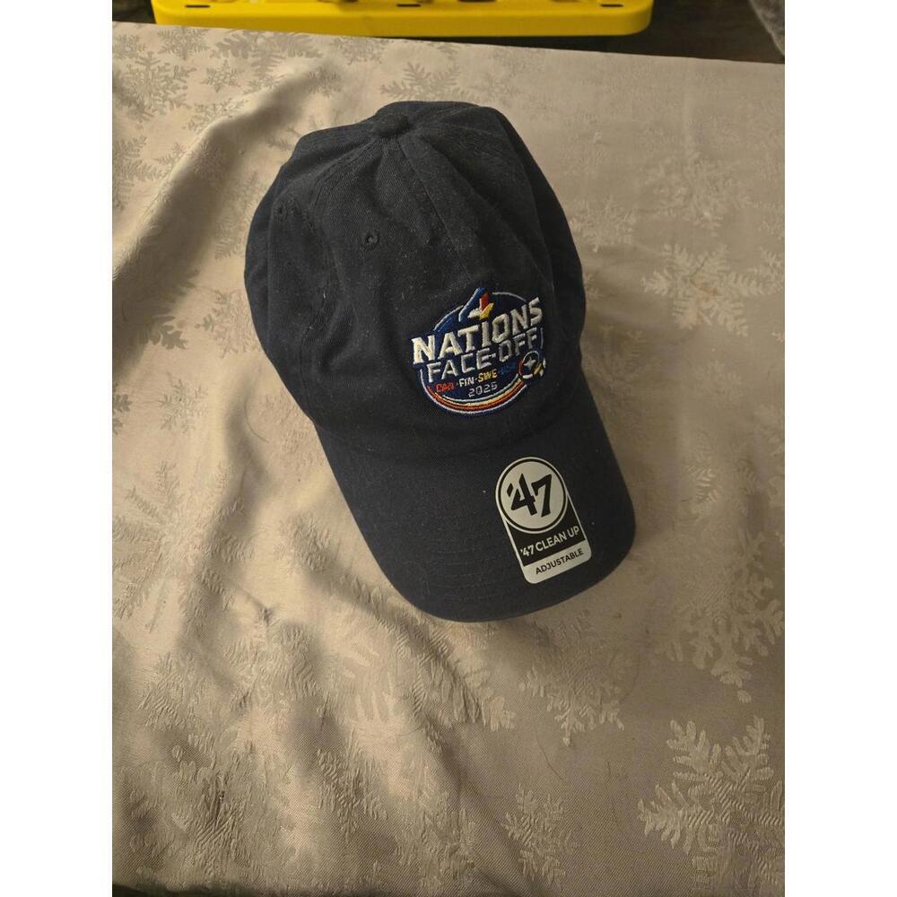 47 Brand 2025 Nations Face-Off Hockey Adjustable Hat - Navy Blue